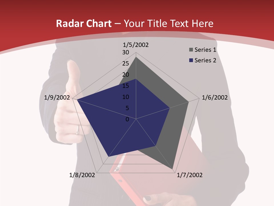 Smile Face Suit PowerPoint Template