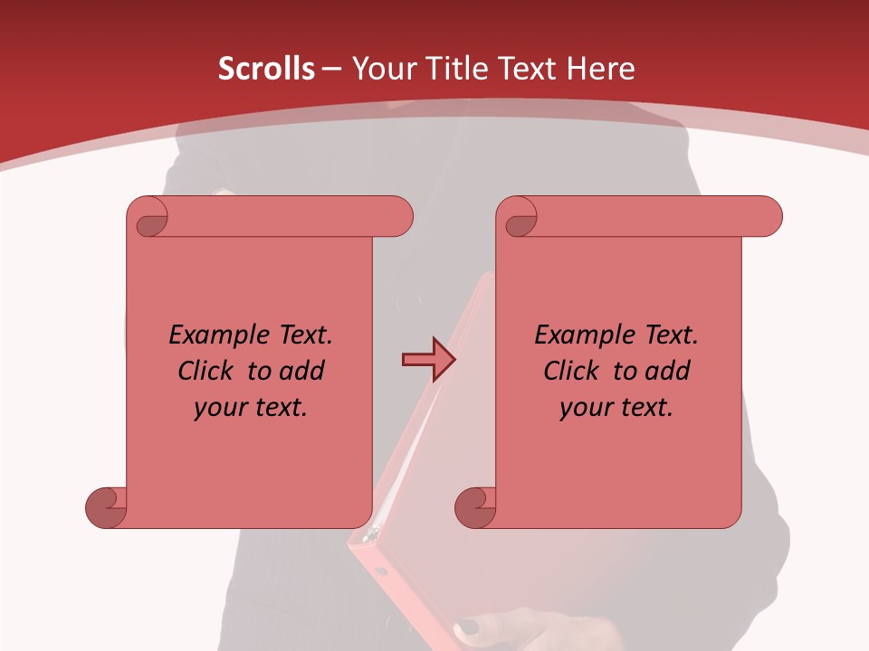 Smile Face Suit PowerPoint Template