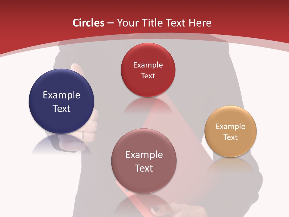 Smile Face Suit PowerPoint Template
