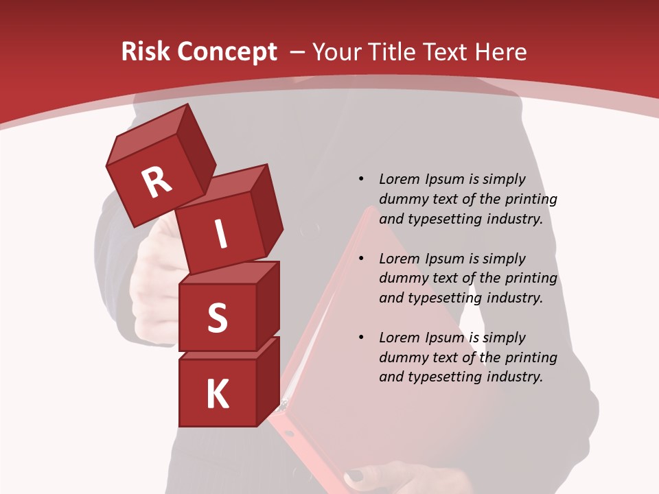 Smile Face Suit PowerPoint Template
