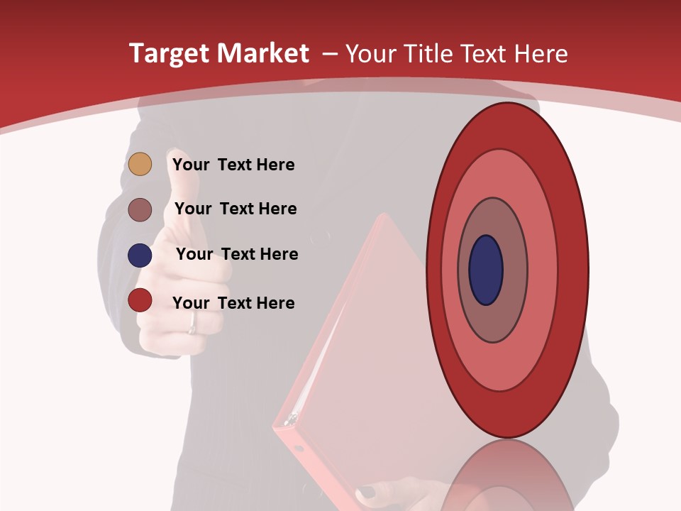 Smile Face Suit PowerPoint Template