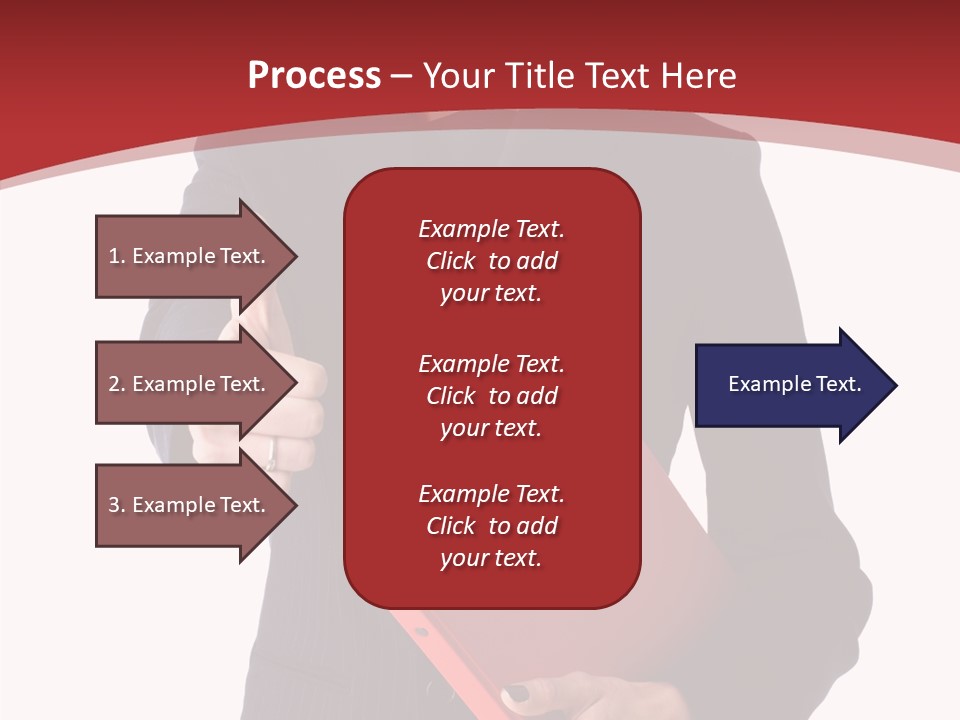 Smile Face Suit PowerPoint Template
