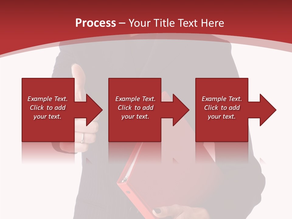 Smile Face Suit PowerPoint Template