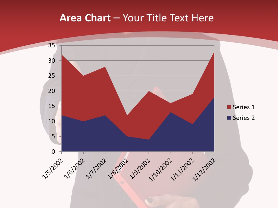 Smile Face Suit PowerPoint Template
