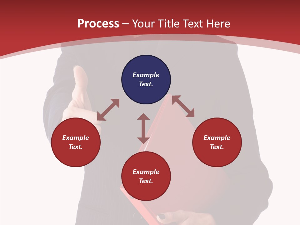 Smile Face Suit PowerPoint Template