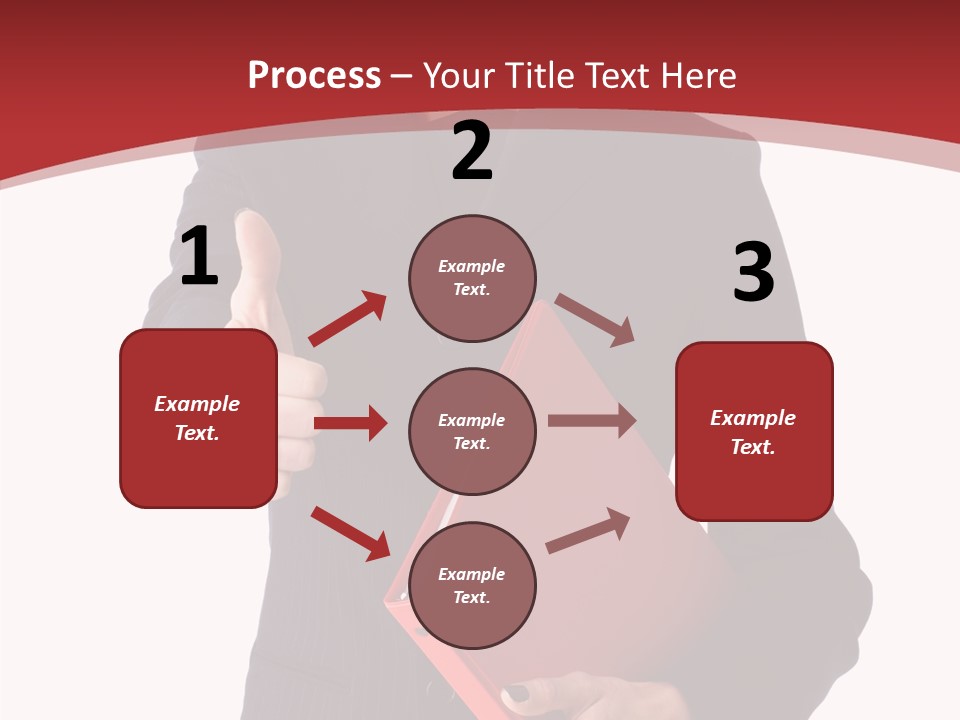 Smile Face Suit PowerPoint Template