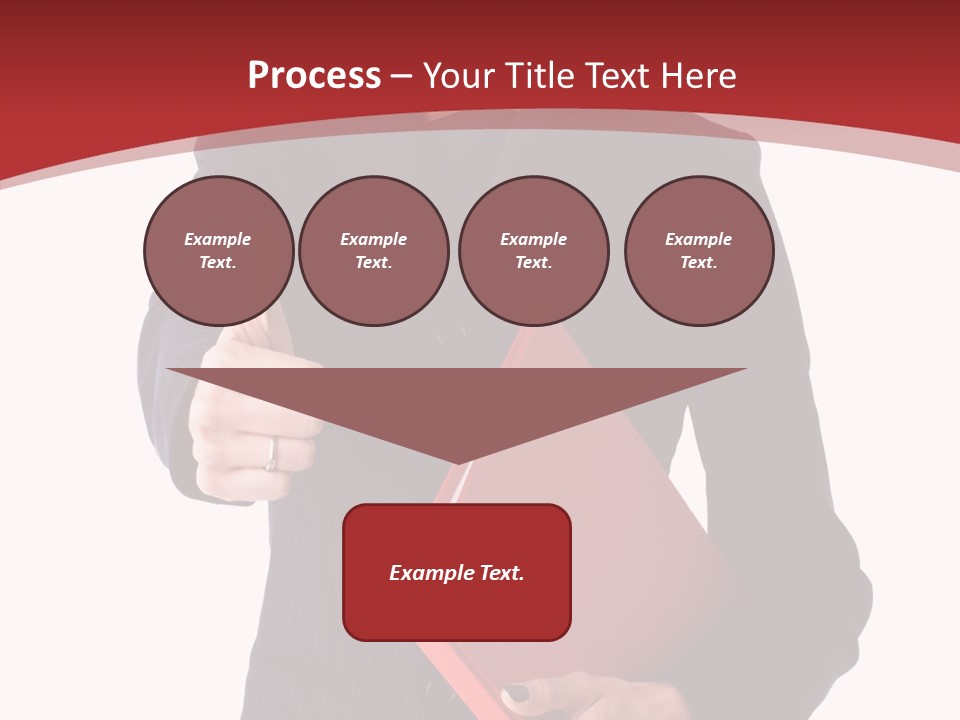 Smile Face Suit PowerPoint Template
