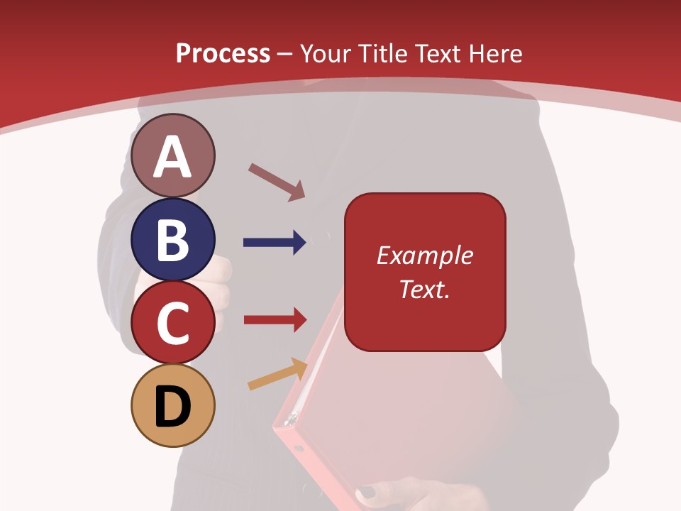 Smile Face Suit PowerPoint Template