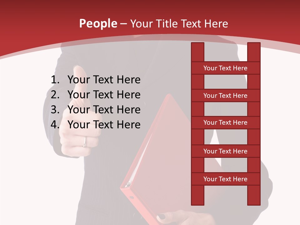 Smile Face Suit PowerPoint Template