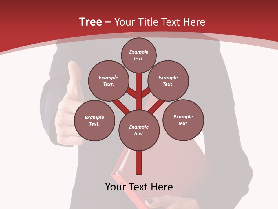 Smile Face Suit PowerPoint Template
