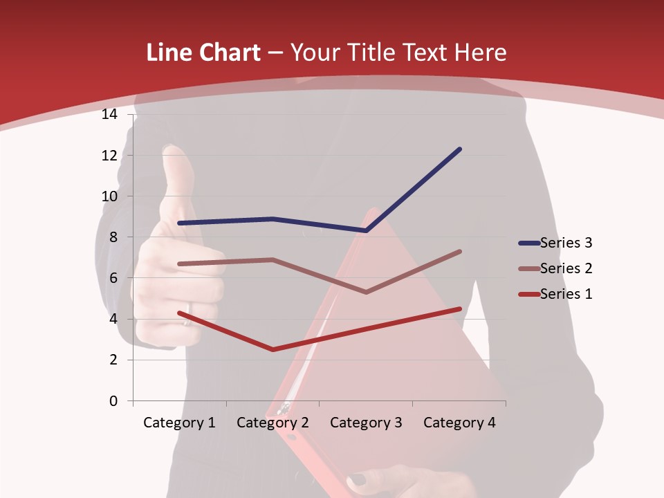 Smile Face Suit PowerPoint Template