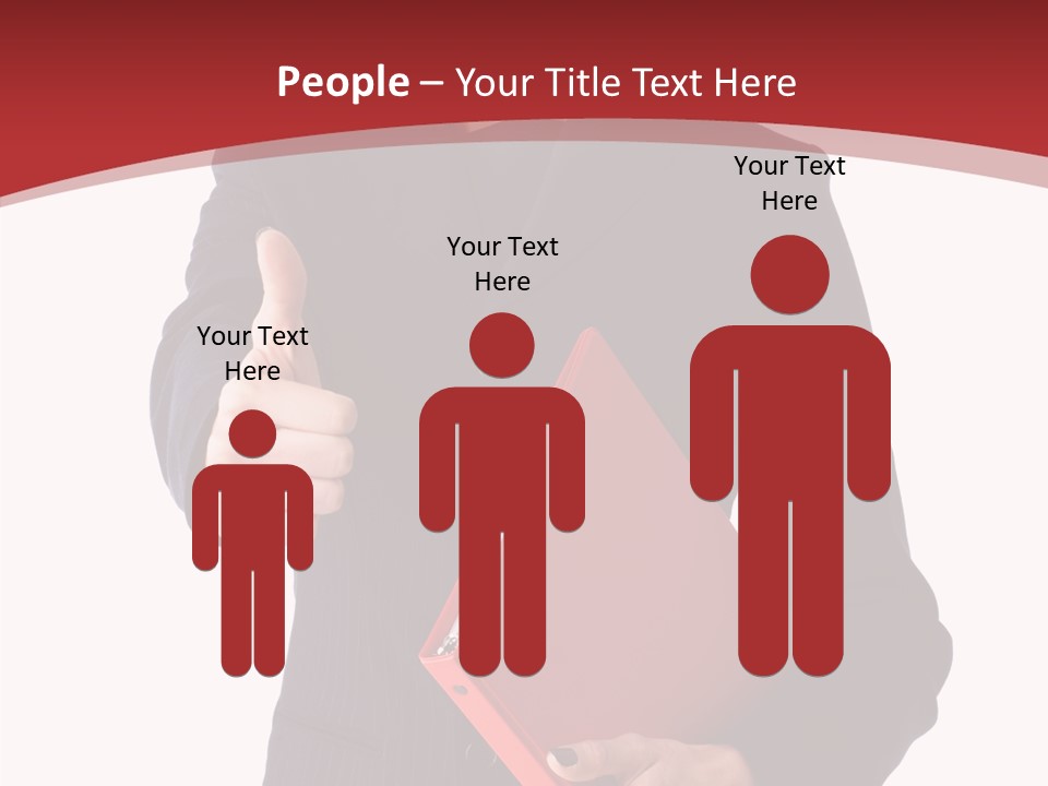 Smile Face Suit PowerPoint Template