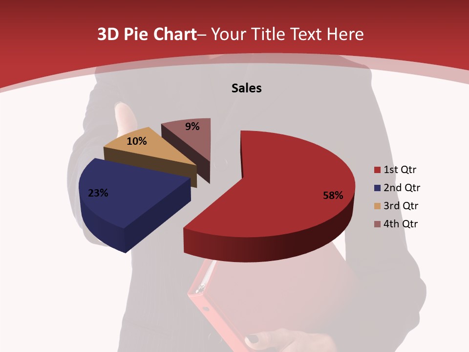 Smile Face Suit PowerPoint Template
