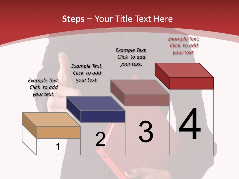 Smile Face Suit PowerPoint Template