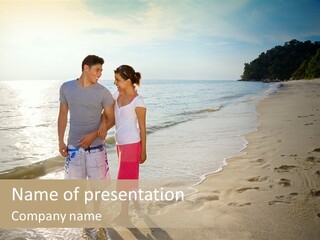 Travel Sea Holiday PowerPoint Template