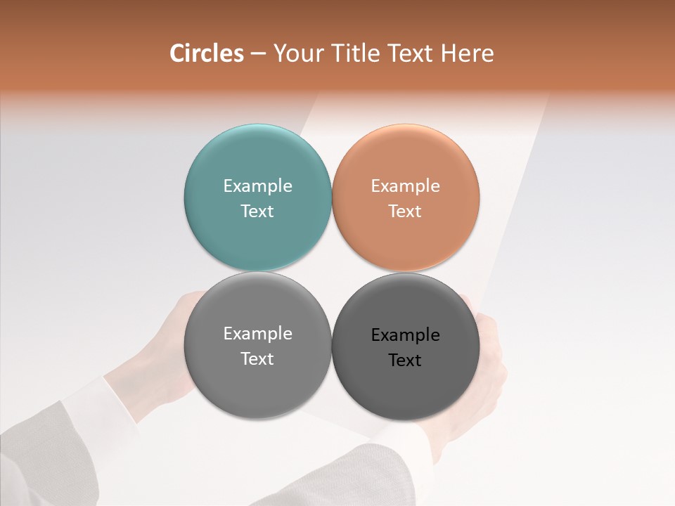 Writing Together Board PowerPoint Template