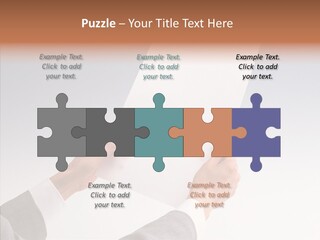 Writing Together Board PowerPoint Template