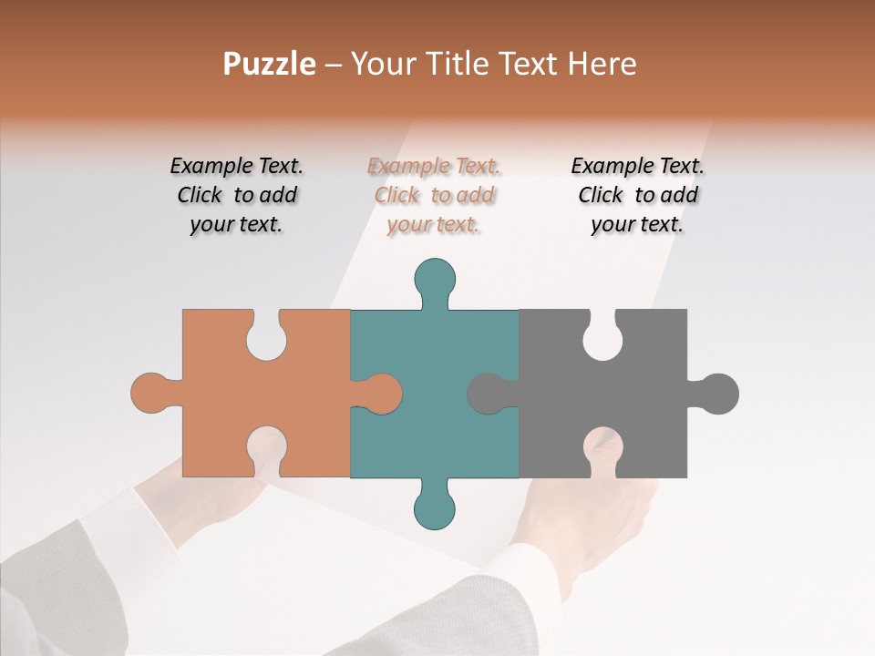 Writing Together Board PowerPoint Template