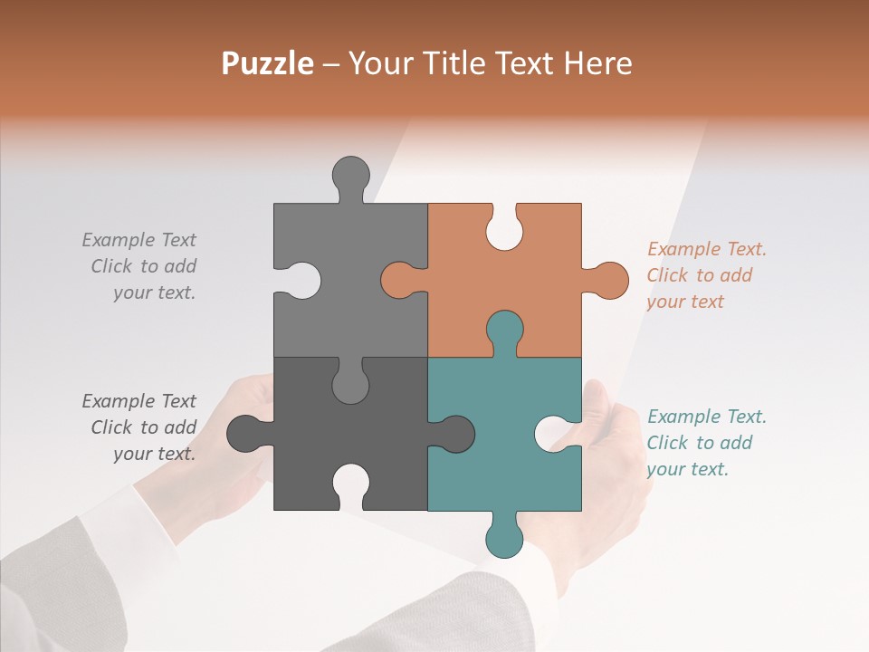 Writing Together Board PowerPoint Template
