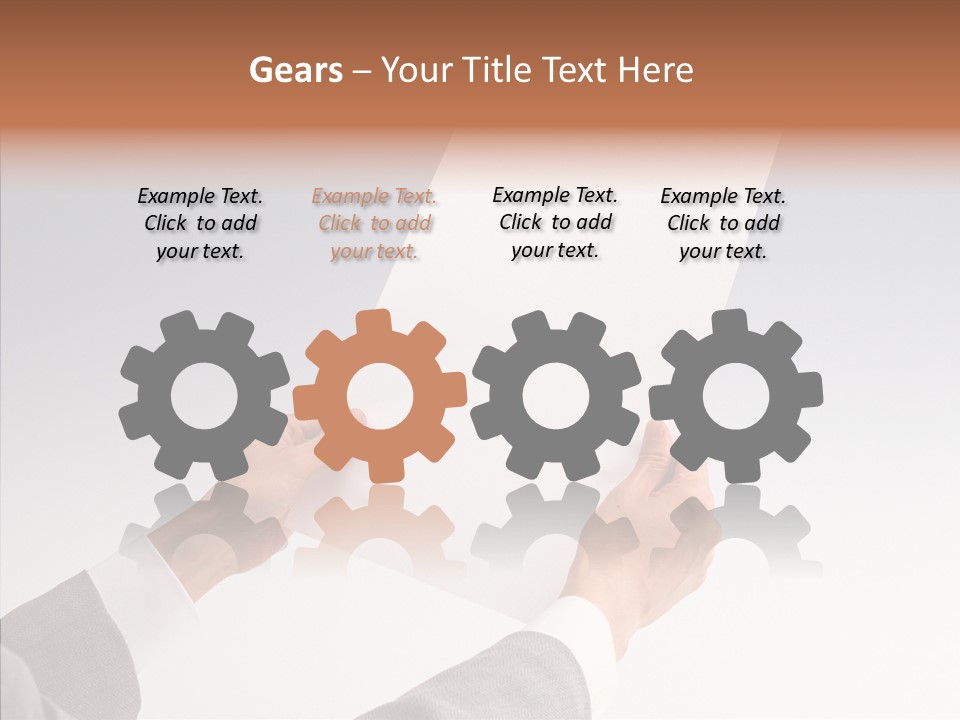 Writing Together Board PowerPoint Template