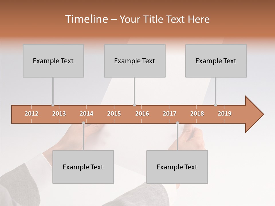 Writing Together Board PowerPoint Template