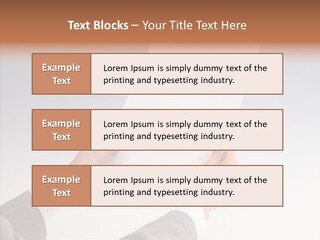 Writing Together Board PowerPoint Template