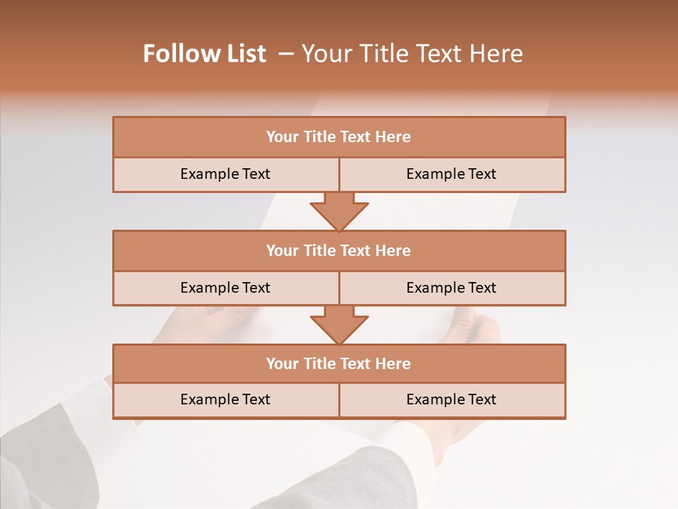 Writing Together Board PowerPoint Template