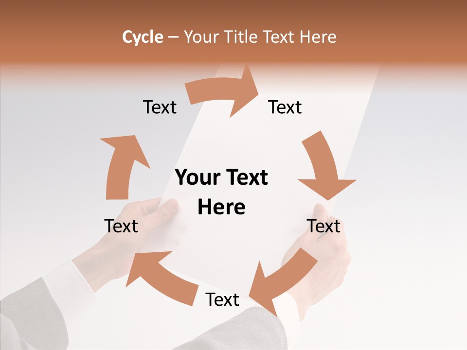 Writing Together Board PowerPoint Template