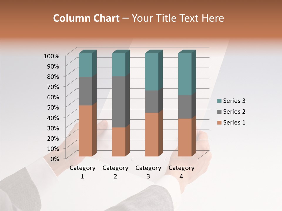 Writing Together Board PowerPoint Template