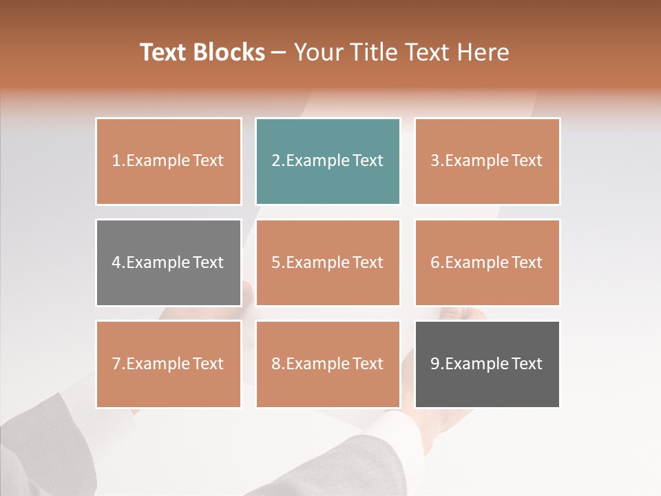 Writing Together Board PowerPoint Template
