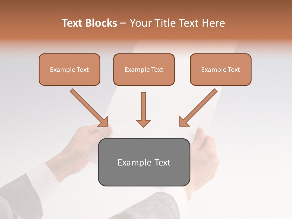 Writing Together Board PowerPoint Template