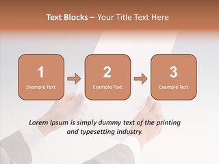 Writing Together Board PowerPoint Template