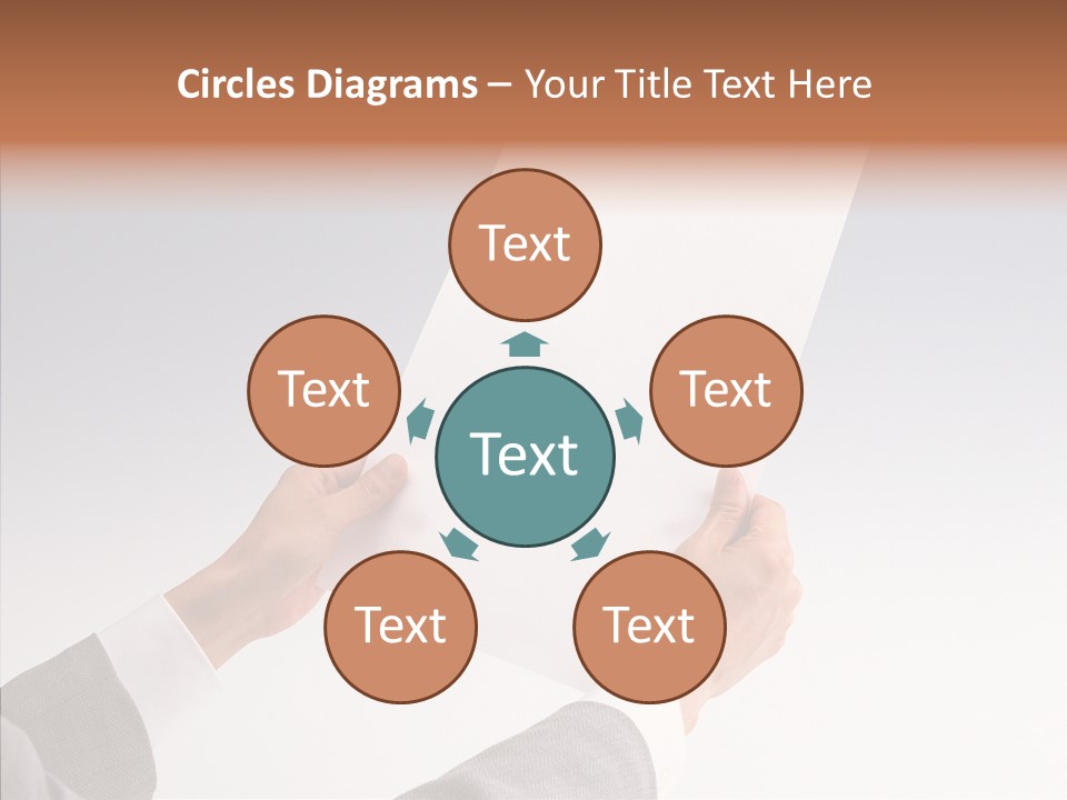 Writing Together Board PowerPoint Template