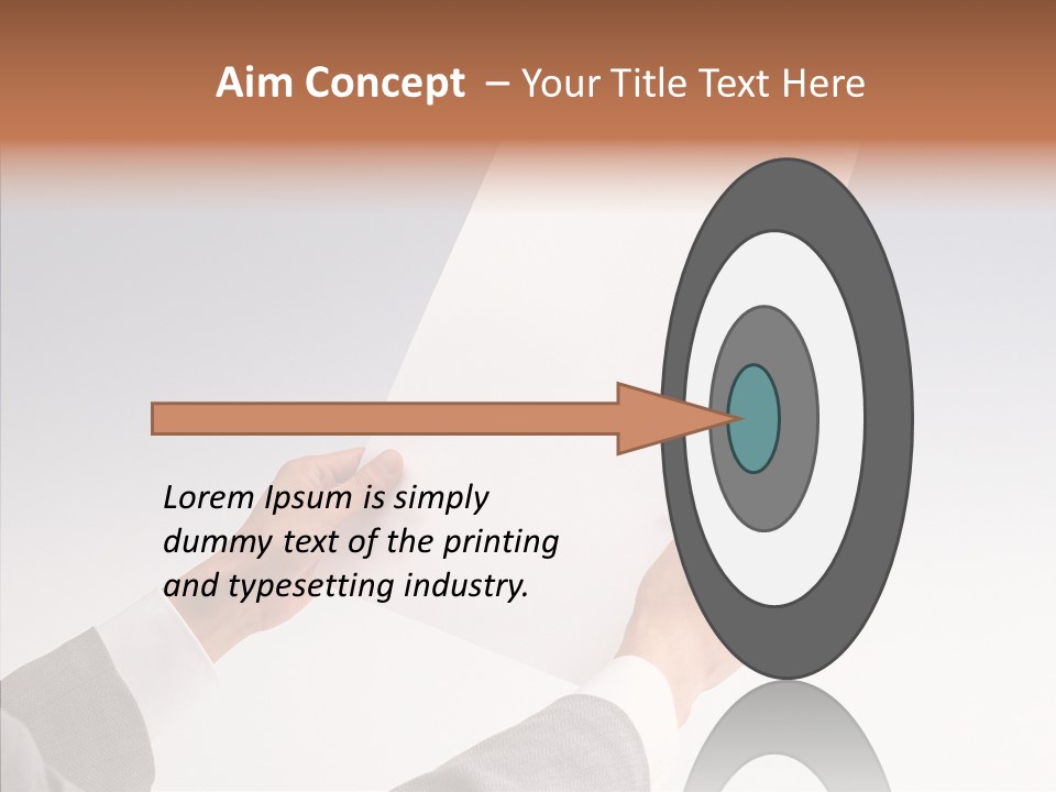 Writing Together Board PowerPoint Template
