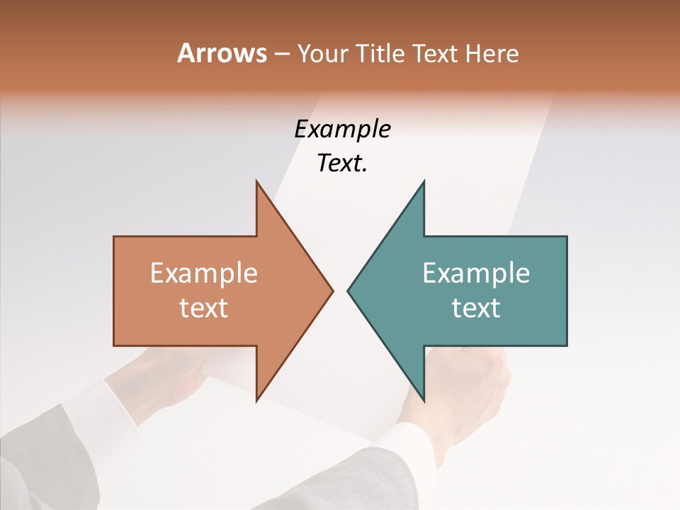 Writing Together Board PowerPoint Template
