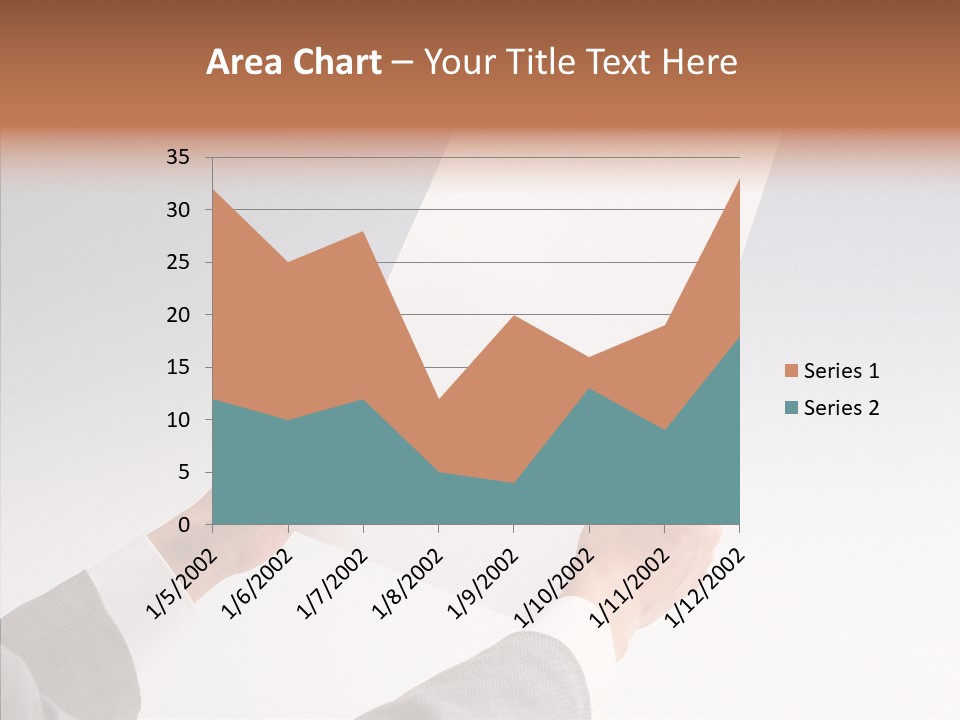 Writing Together Board PowerPoint Template