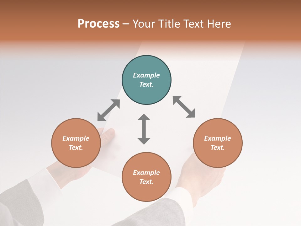Writing Together Board PowerPoint Template