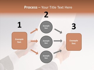 Writing Together Board PowerPoint Template