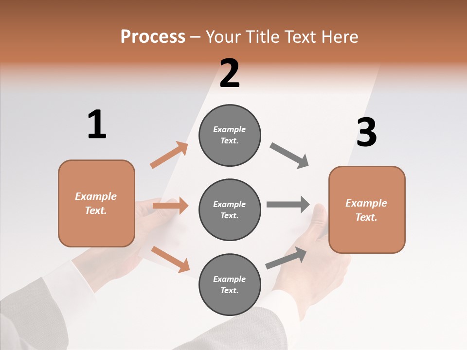 Writing Together Board PowerPoint Template