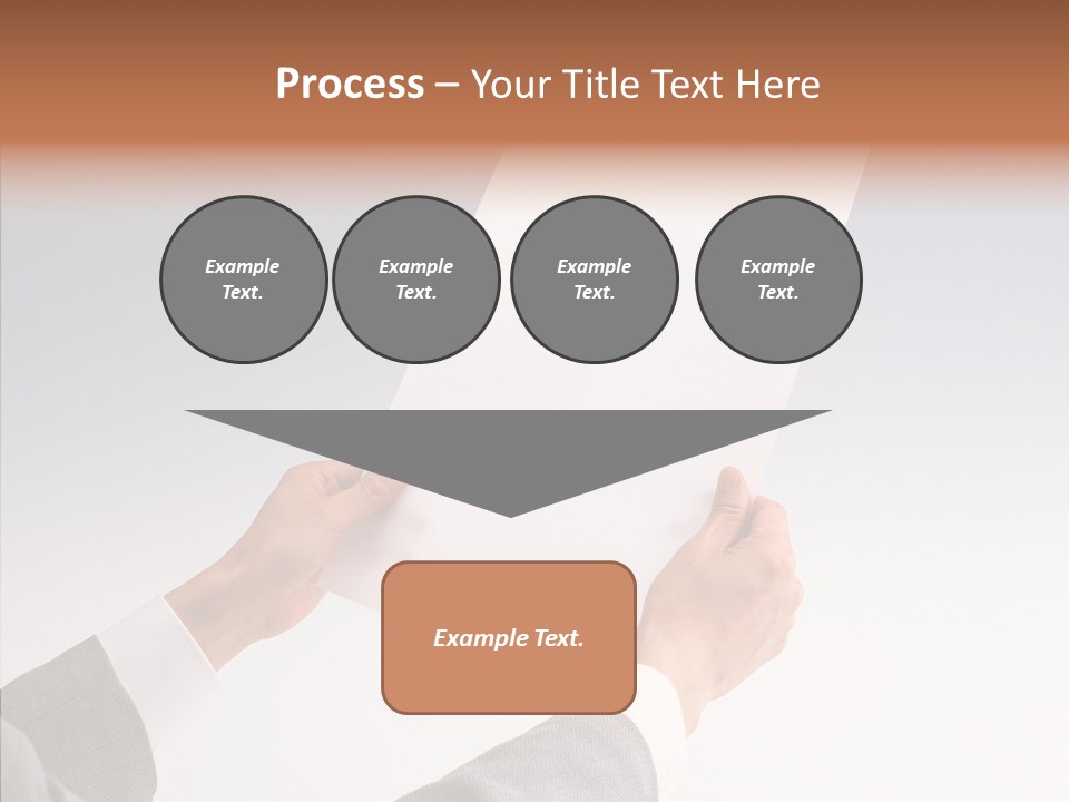 Writing Together Board PowerPoint Template