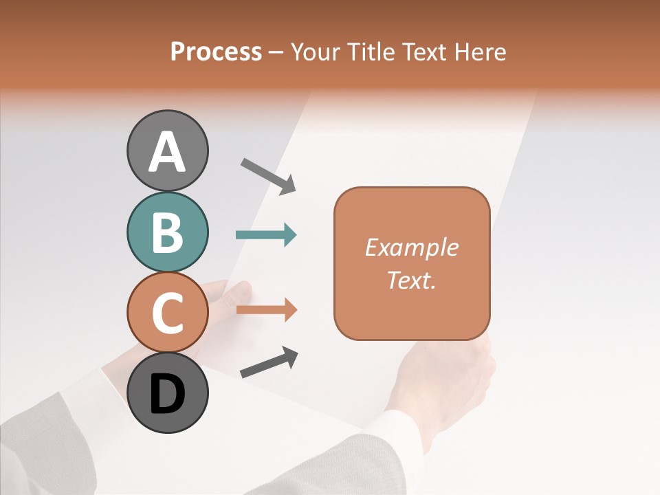 Writing Together Board PowerPoint Template
