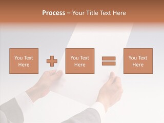Writing Together Board PowerPoint Template