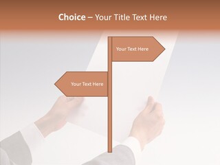 Writing Together Board PowerPoint Template