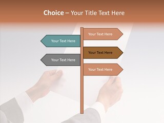 Writing Together Board PowerPoint Template