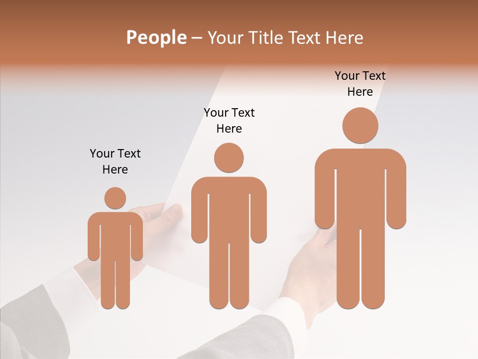 Writing Together Board PowerPoint Template