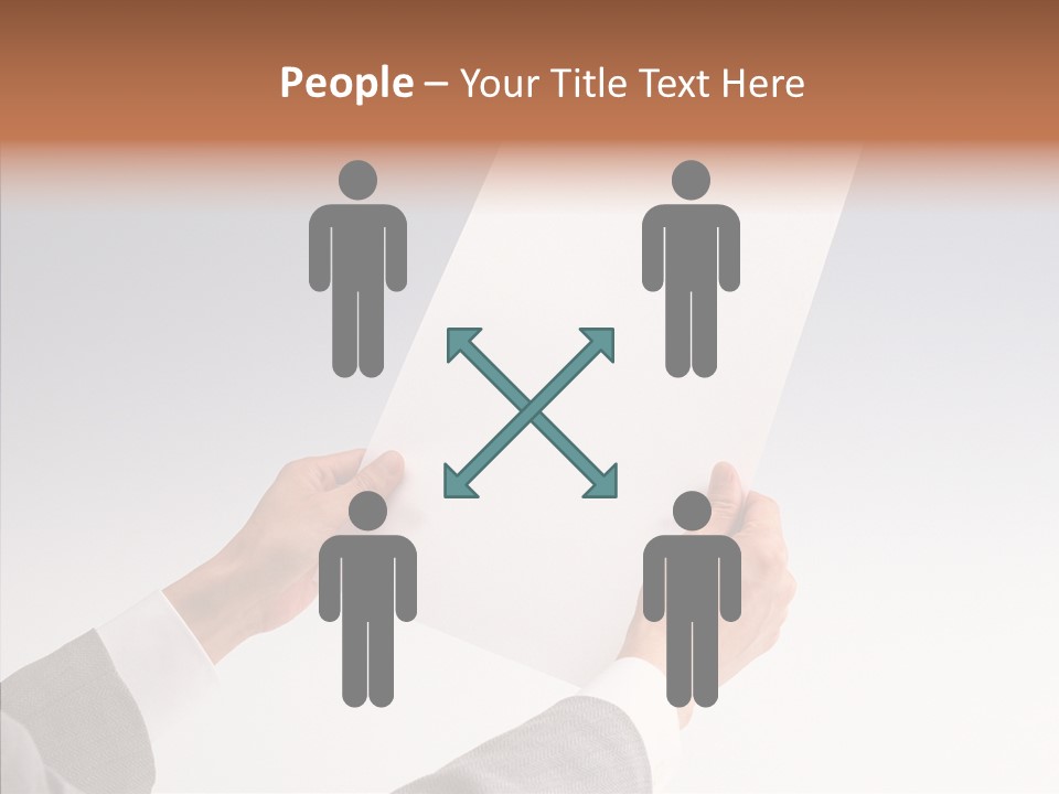 Writing Together Board PowerPoint Template