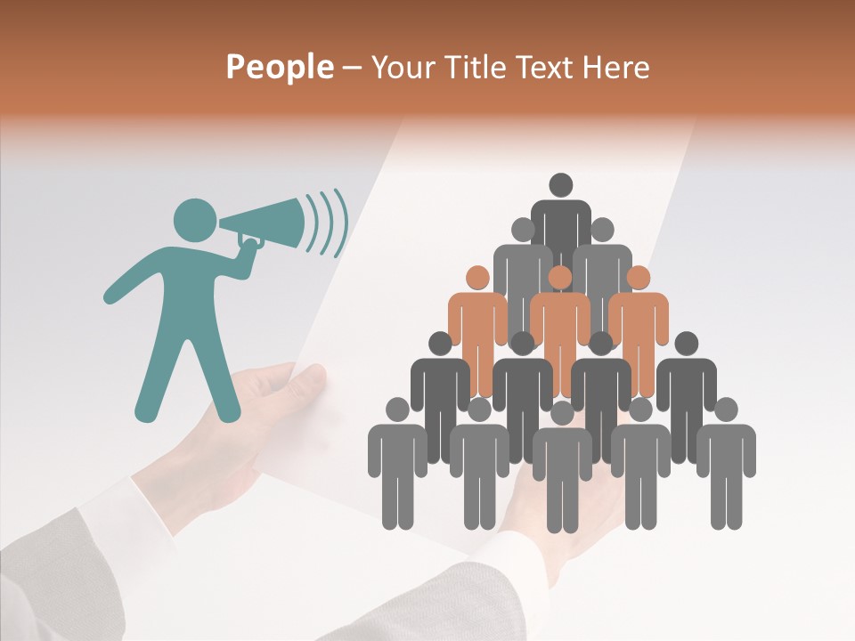 Writing Together Board PowerPoint Template