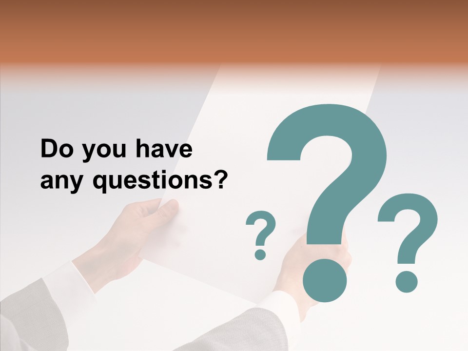 Writing Together Board PowerPoint Template