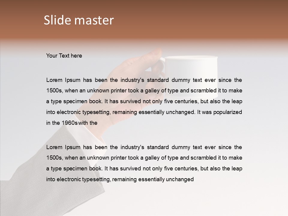 Figure Company Conference PowerPoint Template