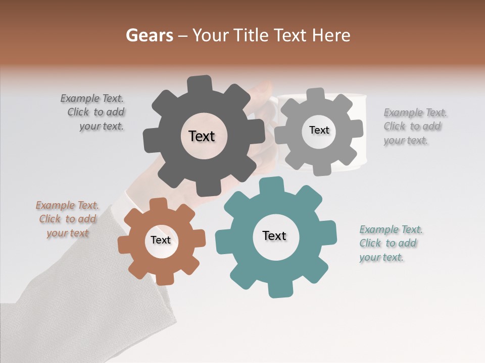 Figure Company Conference PowerPoint Template